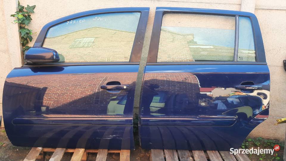 drzwi lewe przód tył opel zafira b lak Z20Z dolnośląskie Dębno