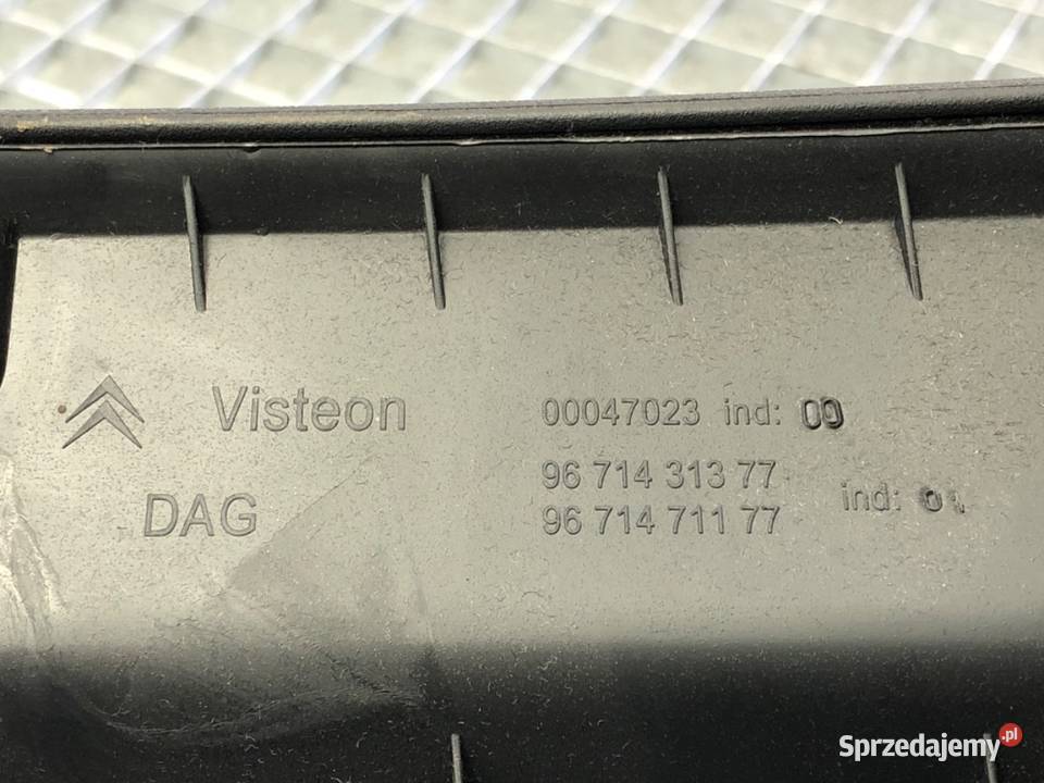 SCHOWEK PASAŻERA CITROEN DS4 Hatchback 1115