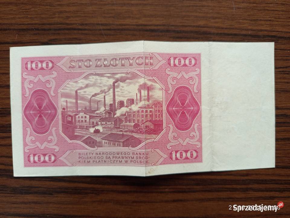 Banknot 100 złotych Seria EE Nakło nad Notecią sprzedam