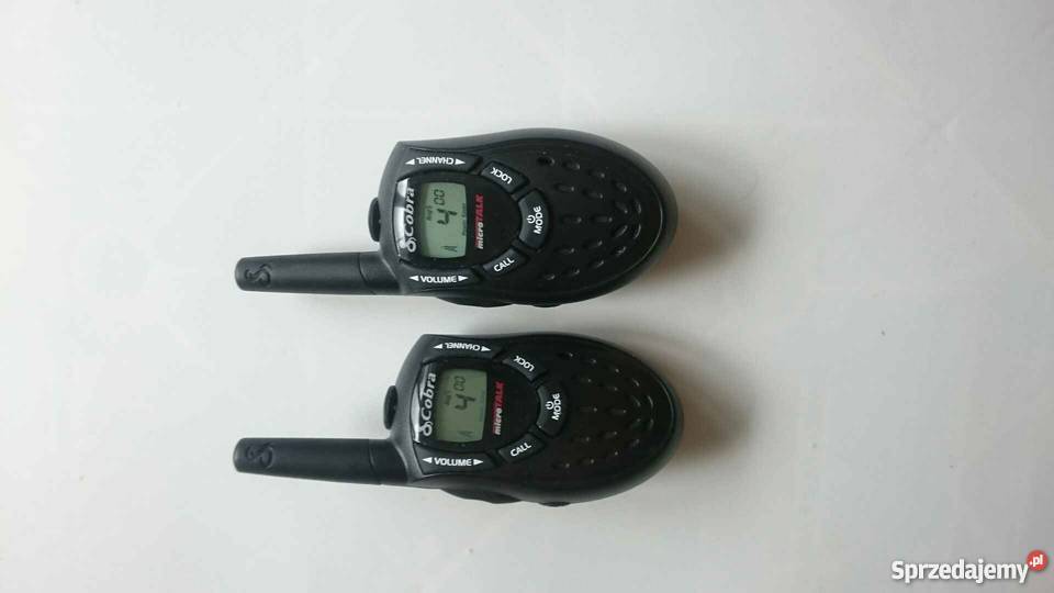 sprzedam dwie krótkofalówki cobra microtalk Łódź