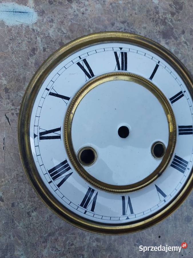 785 Tarcza starego zegara Mauthe 145 5632 tzw Antyki, Sztuka, Kolekcje sprzedam