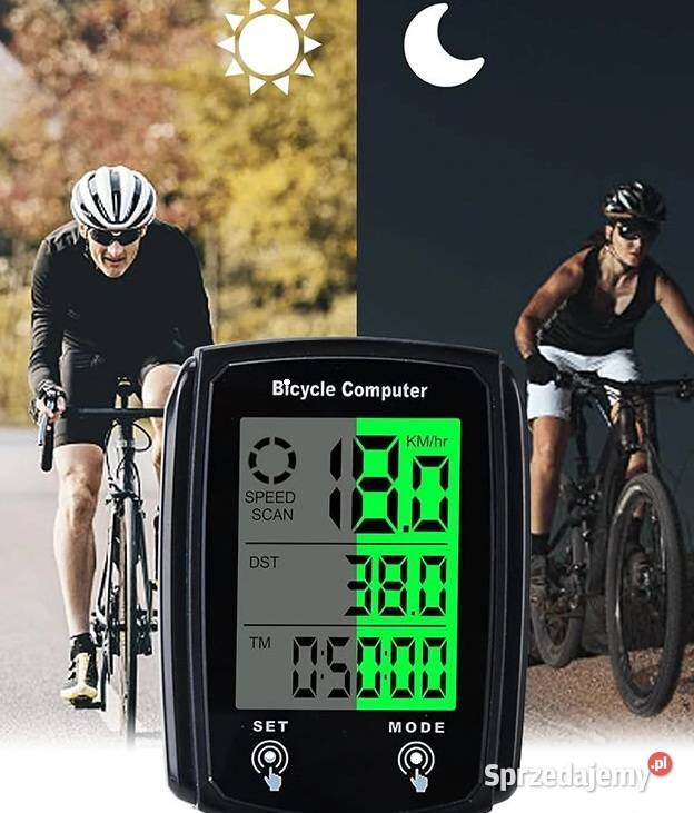 Podświetlany licznik rowerowy śląskie Katowice