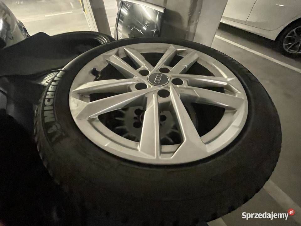 koło audi Q3 z oponą zimową michelin 17 Motoryzacja Łomianki Dolne sprzedam