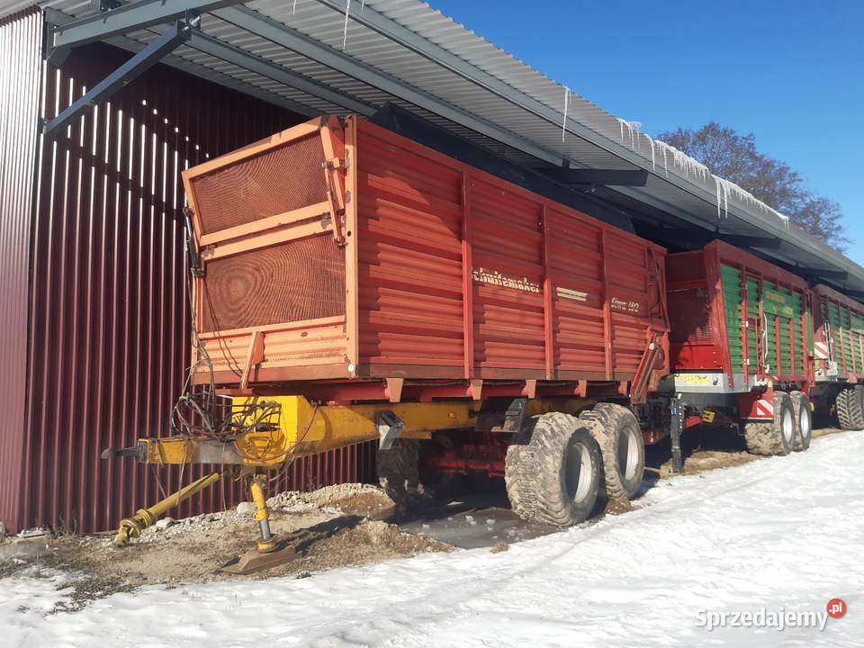 Przyczepa objętościowa schuitemaker siwa 180 Augustów