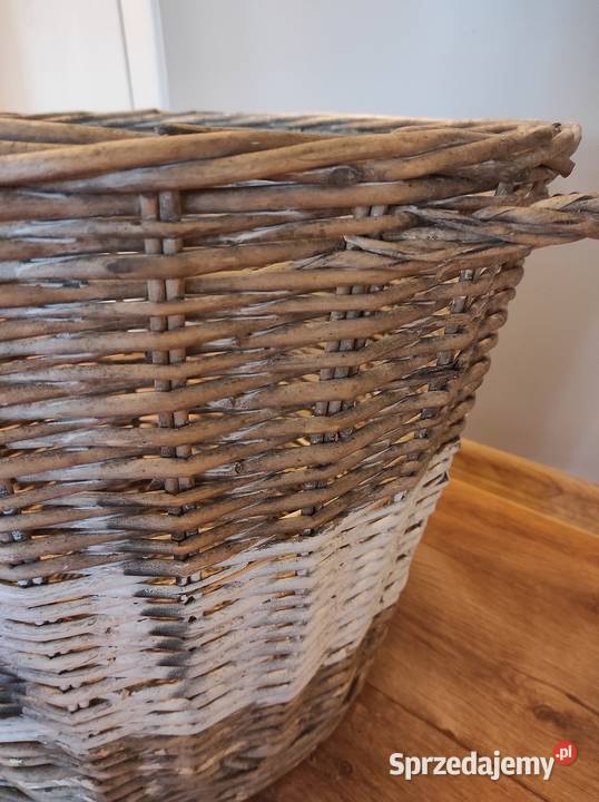 Kosz wiklinowy kosz na choinkę Dekoracje i ozdoby Legnica sprzedam