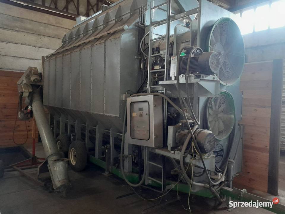 Suszarnia do zboz DanCorn w ruchu ciągłym i nieuszkodzony Piekarzew