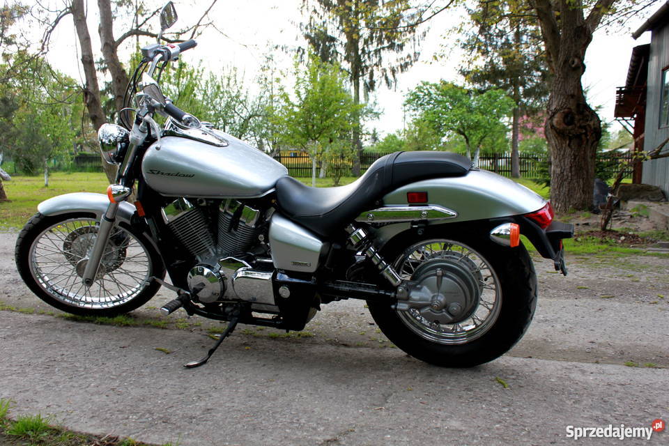 Honda Schadow V750 Wał kardana piękny wydech Wola Batorska