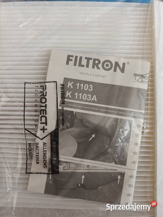 Filtron K 1103 Filtr wentylacja przestrzeni Rok produkcji 2024 Tychy