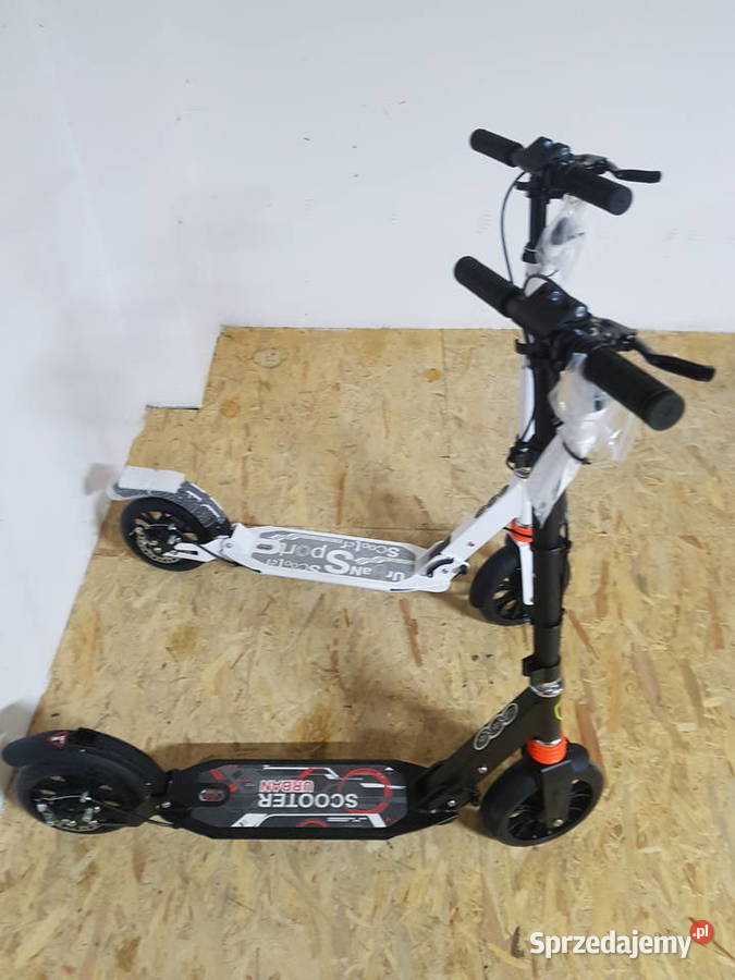 HULAJNOGA SCOOTER HAMULEC TARCZOWYAMORTYZATORY Skating