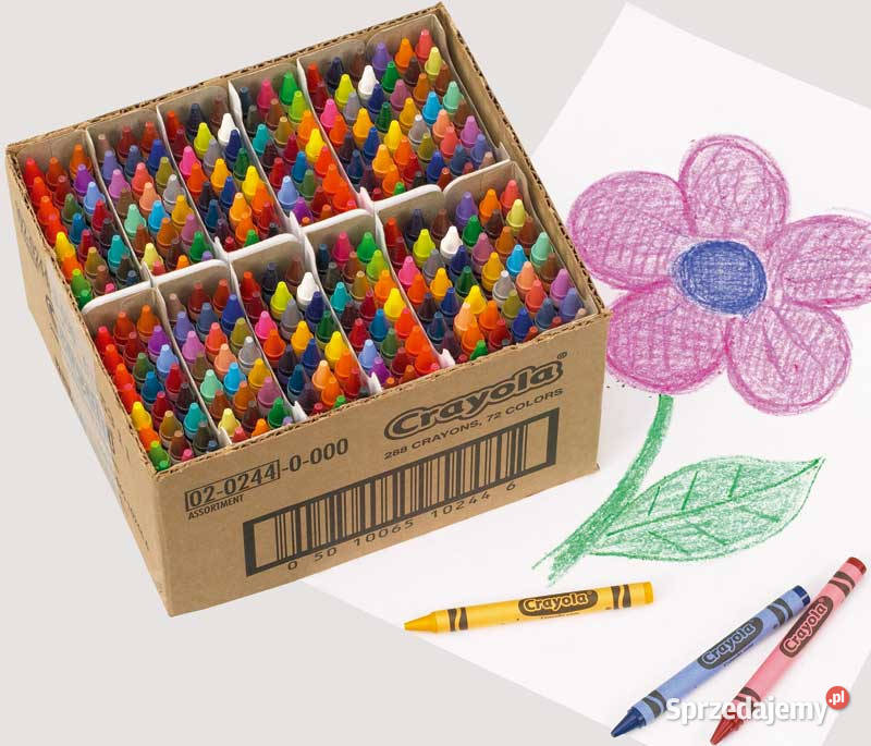 Kredki Woskowe CRAYOLA 288 ZESTAW KLASOWY Mogilany sprzedam
