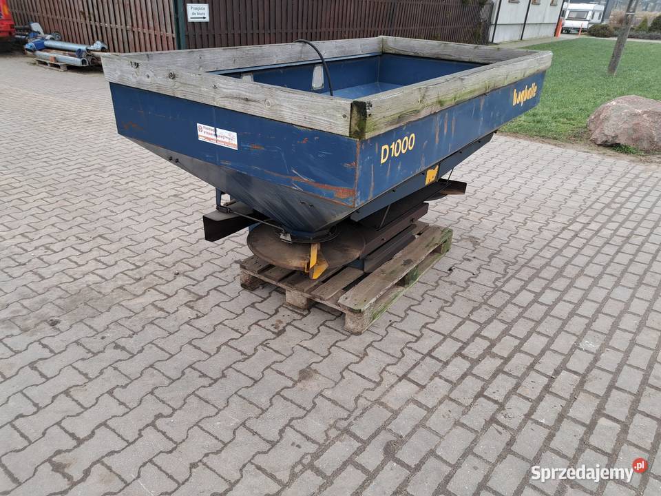 Rozsiewacz Bogballe D 1000 nieuszkodzony kujawsko-pomorskie Piecewo sprzedam