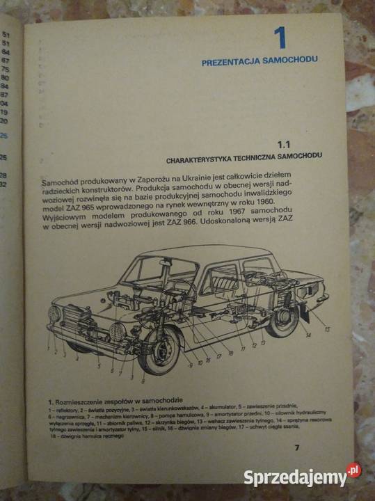 Instrukcja książka jeżdżę samochodem Zaporożec Lublin