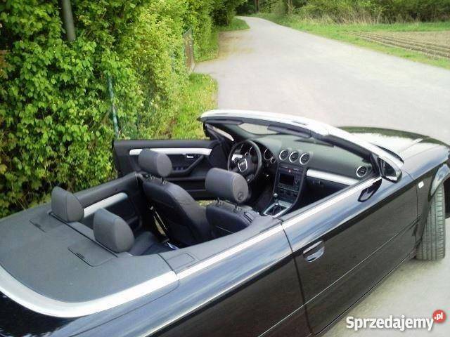 Audi A4 Cabriolet 30 TDI DPF quattro SLINE lubuskie Lubień