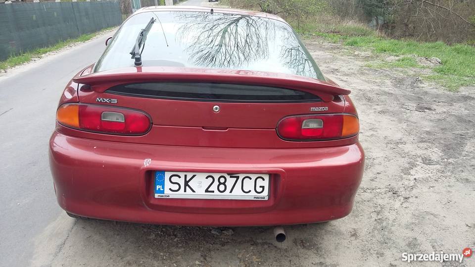 Mazda Mx3 opłaty 2017 Sosnowiec Sprzedajemy.pl
