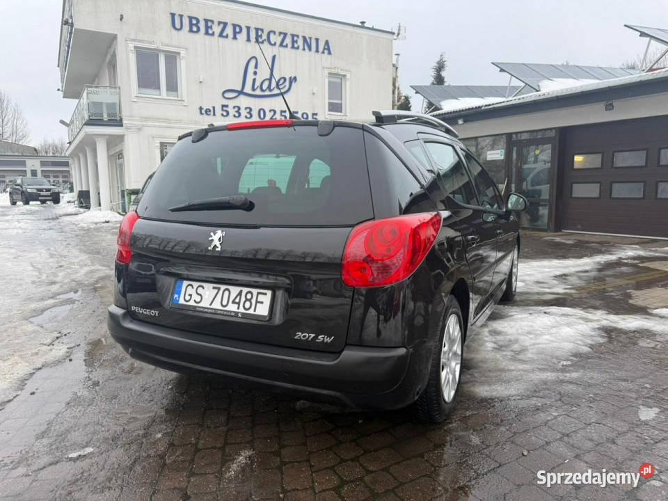 Peugeot 207 SW panorama benzynagaz elektryczne lusterka Słupsk