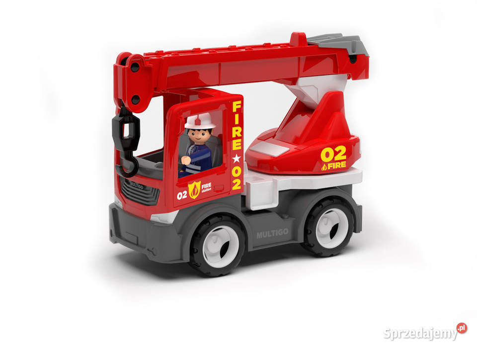 Igracek MultiGo straż pożarna dźwig podlaskie Bielsk Podlaski