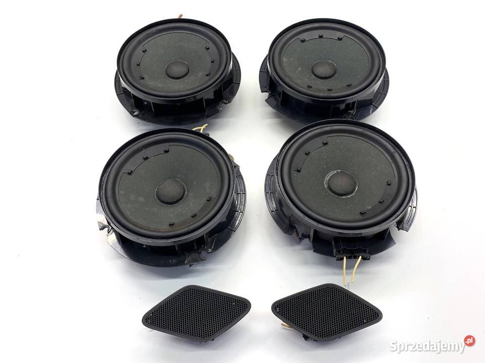 GŁOŚNIKI KOMPLET VW GOLF VII 5G0035453G Sprzęt audio fabryczny sprzedam