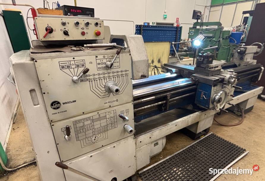 Tokarka uniwersalna TUR50s x 2000 NOWA Wiązów