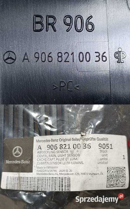 MERCEDES SPRINTER W906 OSŁONA OBUDOWA LUSTERKA