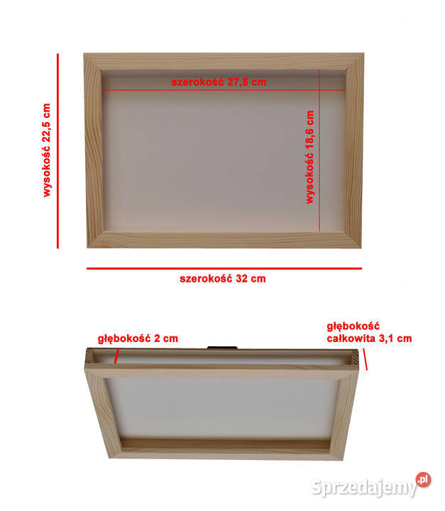 Ramka na rysunki dziecka A4 Ramki Artystyczne Gliwice