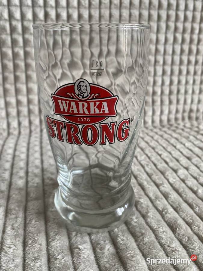 Kufel do piwa WARKA STRONG szklanka 03L śląskie Sosnowiec