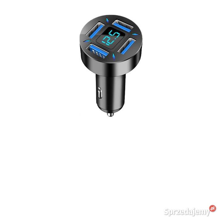 Ładowarka samochodowa 4x USB 66W Części i akcesoria Pilzno