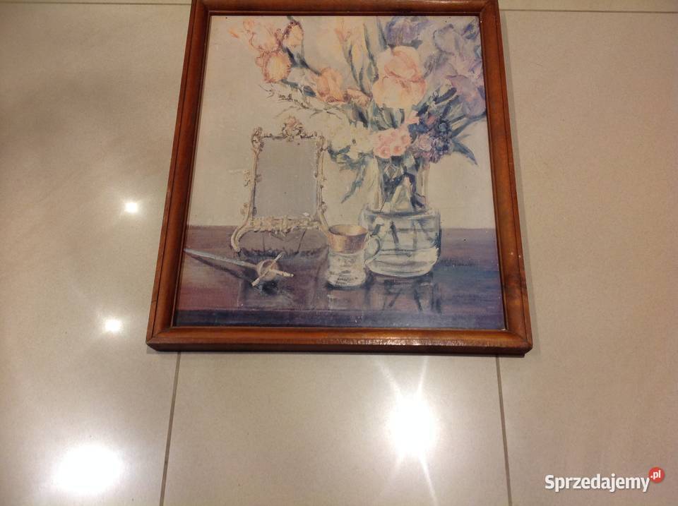 Obraz Elżbiety Wyrożemskiej Kompozycja z Nowa Sól sprzedam