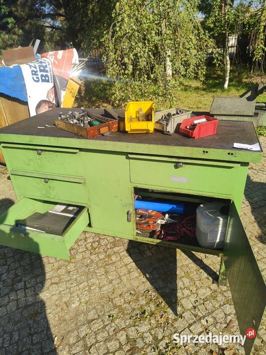 Biurko warsztatowe wielkopolskie Kalisz sprzedam