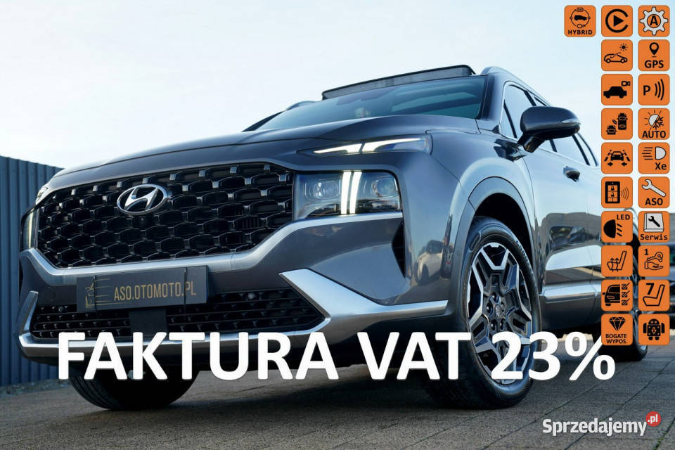 Hyundai Santa Fe FUL LED panorama skóra kamery Santa Fe Hyundai Otmuchów sprzedam