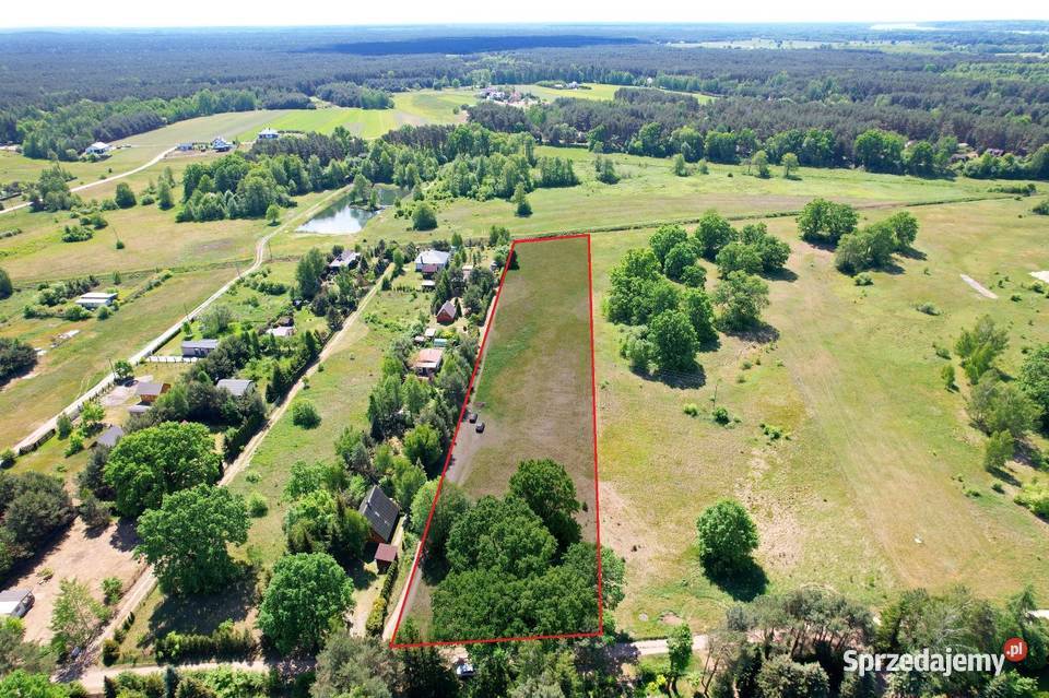 Duża działka rekreacyjna w świetnej lokalizacji Stawinoga