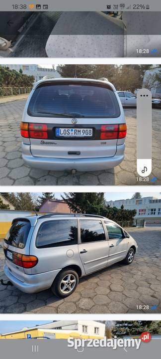 Vw scharan dizel 110 312 Klimatronic Słubice