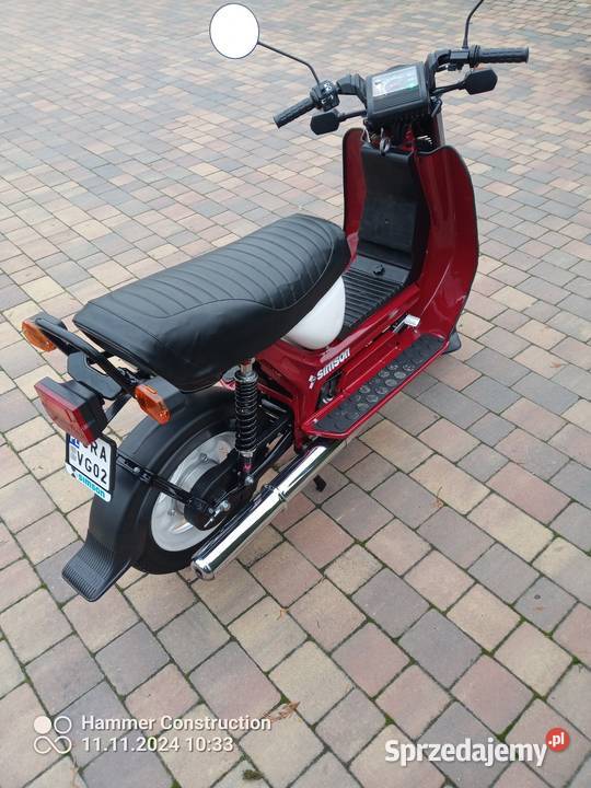Simson Sr 50 łańcuch kujawsko-pomorskie Radziejów