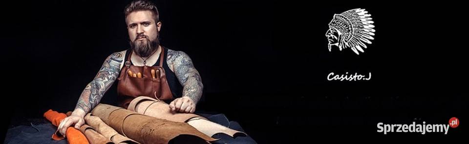 Elegancka bransoletka męska pleciona ze skóry Ozdoby Warszawa