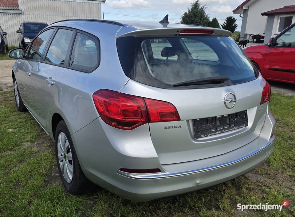 Opel Astra J 16 Cdti 2015 Klima Grzane fotele sprowadzony mazowieckie Płock