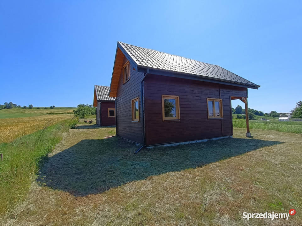 Działka z 2 domkami całorocznymi Kleszczowa