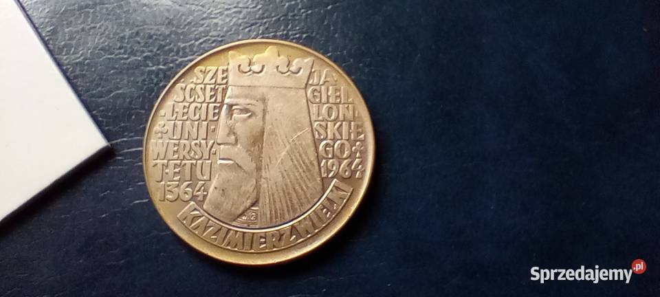 Stare monety 10 złotych 1964 Kazimierz Wielki podkarpackie Lesko