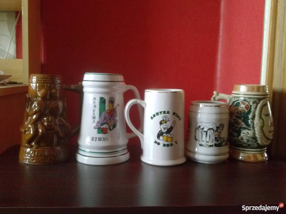 Kolekcja kufli do piwa Jaworzno