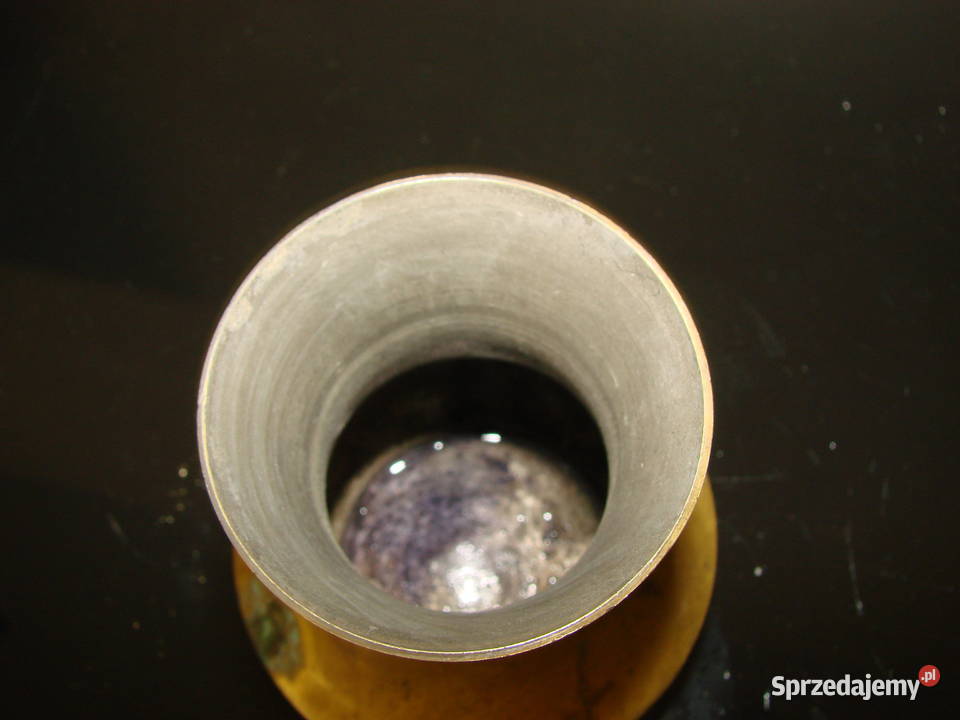 mosiężny wazonik CCCP Pruszcz Gdański