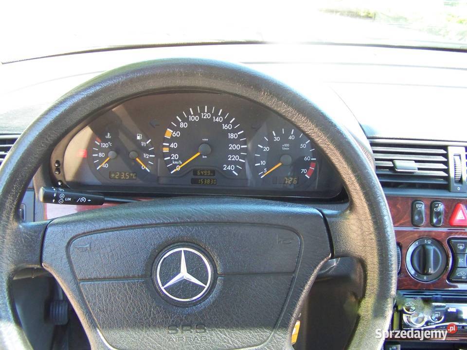 MercedesBenz Klasa C 180 z instalacją LPG ABS 180 mazowieckie Kozery