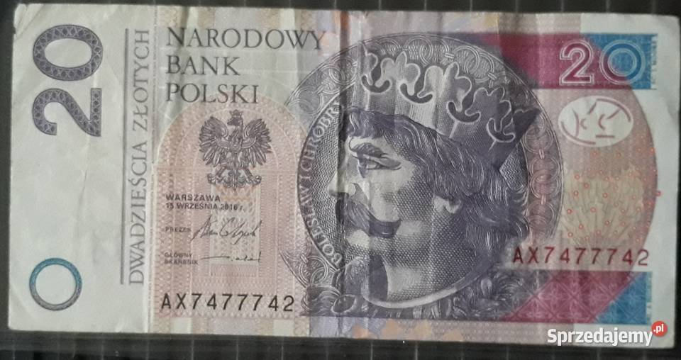 20 Bolesław Chrobry 2016 r AX 7477742 wielkopolskie