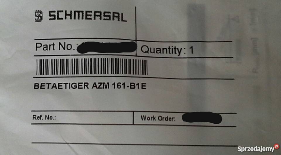 Wyłącznik bezpieczeństwa AZM 161SK1212RK024 Zabrze