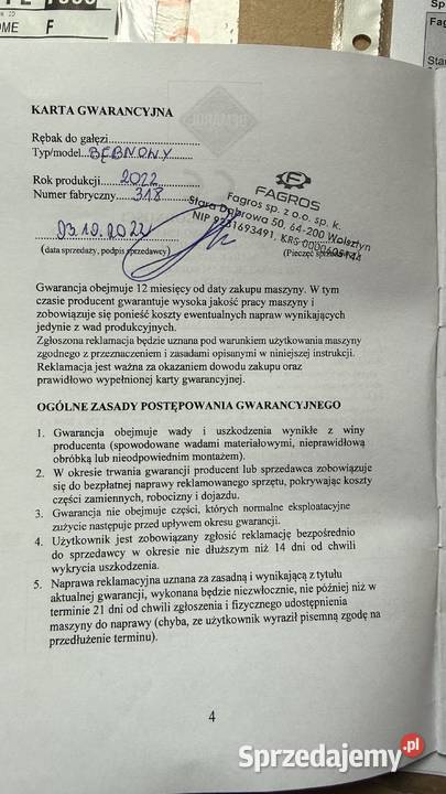 Sprzedam rębak bębnowy do gałęzi DEMAROL DENIS Goleniów