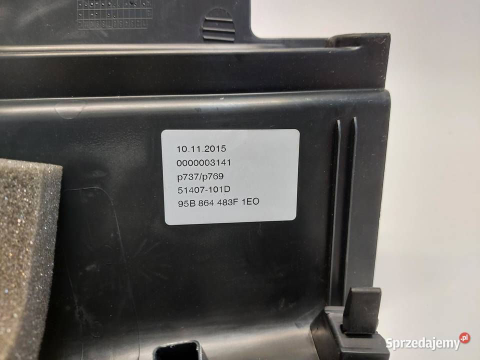 PORSCHE MACAN S 95B Osłona pasa tylnego sprzedam