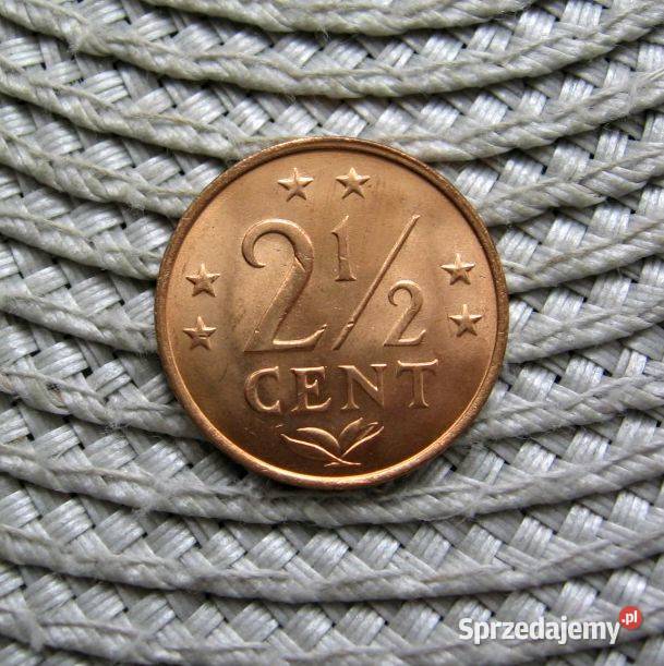 Antyle Holenderskie 2 12 Centa 1976r Ładna Kalisz