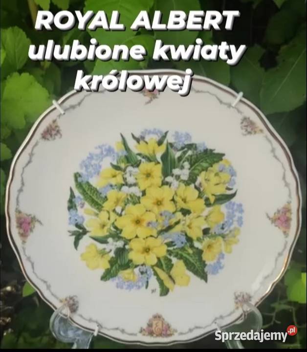 ROYAL ALBERT ulubione kwiaty z ogrodów królowej