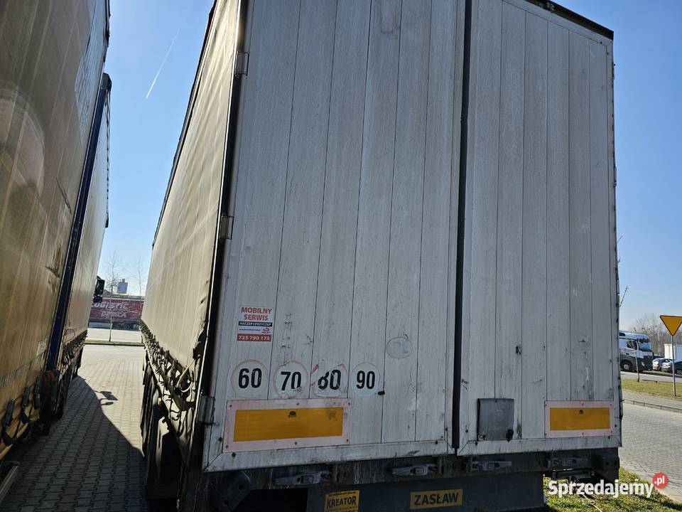 NACZEPA FIRANKA ZASLAW