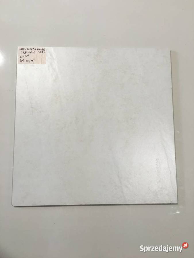 Gres płytka podłogowa blinds white str 448x448 mazowieckie