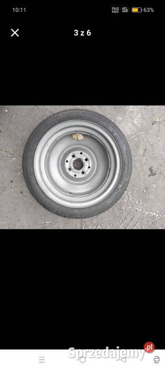 Koło dojazdowe 4x100 opel corsa astra VW polo łódzkie Łódź