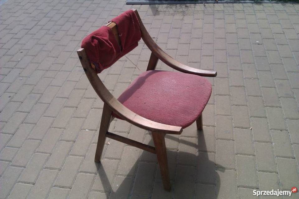 Krzesło Skoczek PRL do renowacji Gdańsk