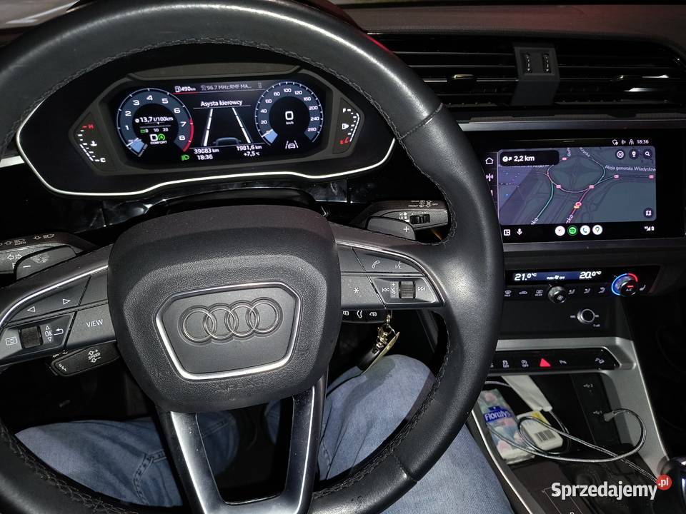 Śliczne mocne 45TFSI231 Audi Q3 Quatro SLine ESP Audi Kraków